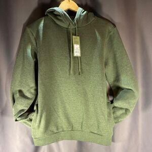 Mens Goodfellow & Co Olive Green Textured Knit Hoodie Sweatshirt